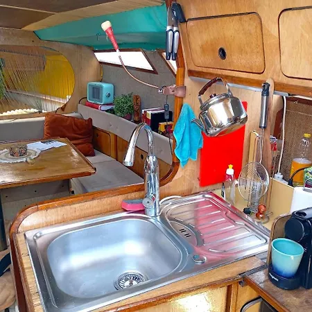 船屋 Romantic Sailboat Retreat For 2 阿姆斯特丹